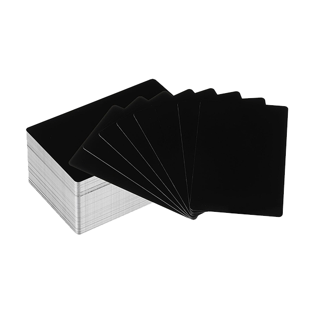 Aluminum DIY Cards 100 PCS