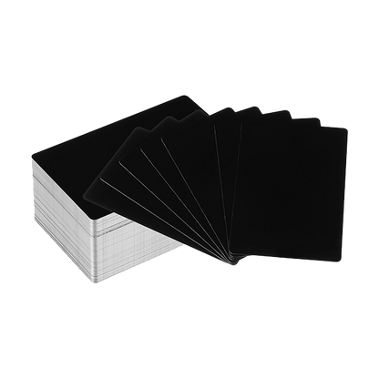Aluminum DIY Cards 100 PCS