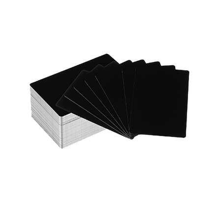 Aluminum DIY Cards 100 PCS