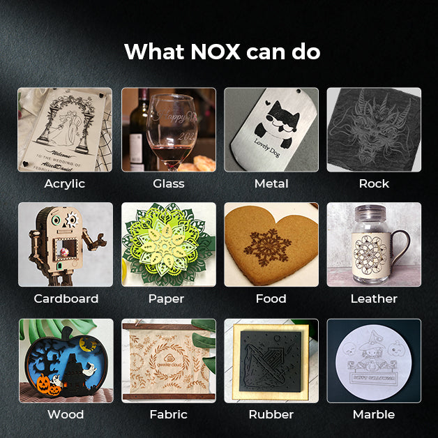 NOX 50W CO2 Laser Cutter & Engraver Series