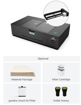 NOX 50W CO2 Laser Cutter & Engraver Series
