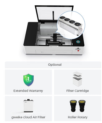 gweike cloud RF Metal Tube Laser Cutter & Engraver