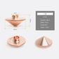 Laser Nozzles  Pack for M2/M3 Series (5 Pieces)
